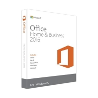 Microsoft Office Home and Business 2016, 1ПК, DVD, BOX