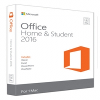 Microsoft Office Mac Home and Student 2016, 1Mac, Электронный ключ