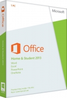 Microsoft Office Home and Student 2013, 1ПК, DVD, BOX